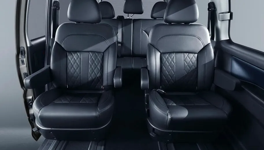 Detalle frontal del Dongfeng Microbus M5