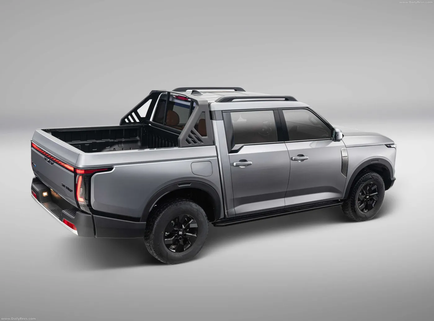 Dongfeng Z9 PHEV en entorno exterior