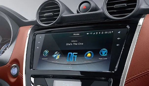 Cabina interior de la Rich 6