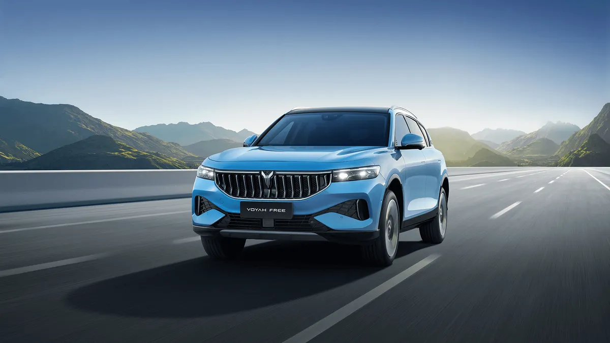 Cabina del Voyah Free PHEV