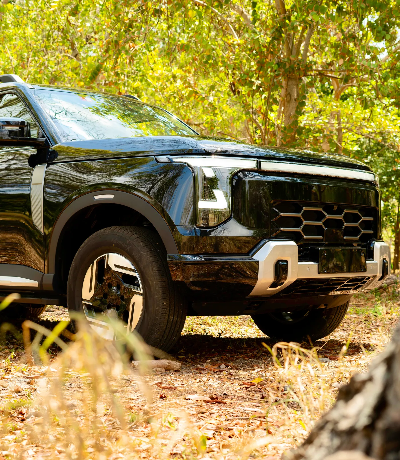Detalle frontal exterior de Z9 PHEV